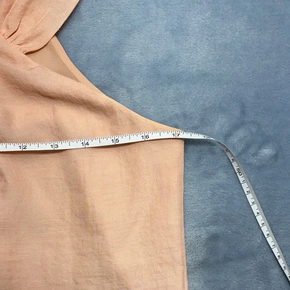 LOFT Soft Pink Floral Accent Blouse - Picture 8 of 9